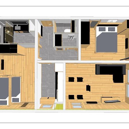 Appartement Familial Au Pied De La Telecabine 4* Сен-Жерве-ле-Бен Екстер'єр фото
